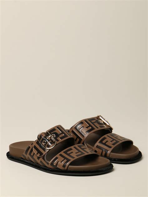 fendi flat sandals flip flop|women fendi sandals clearance.